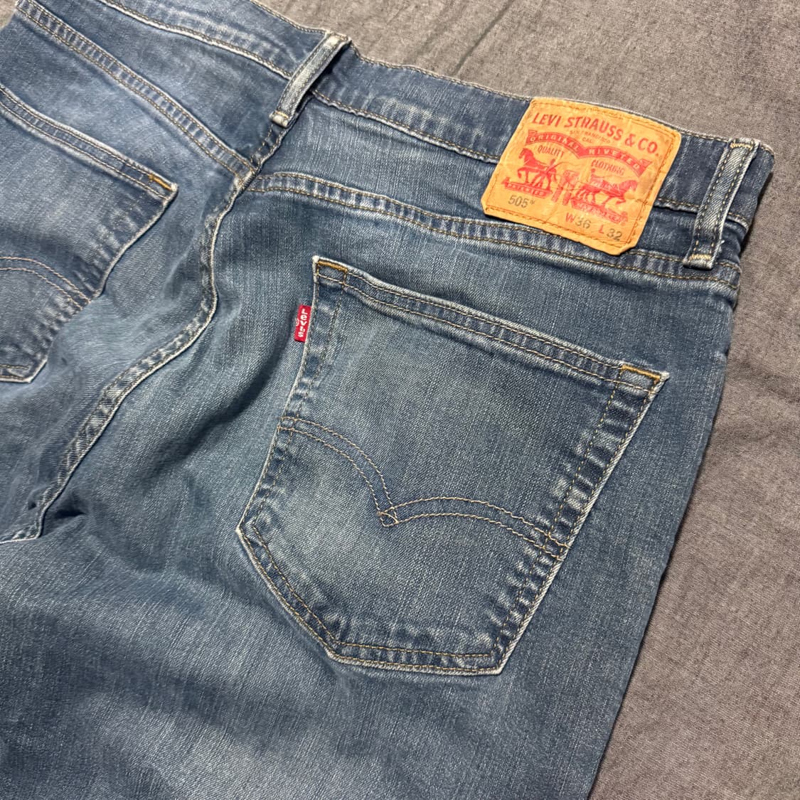 505 blue denim pants 상품이미지6
