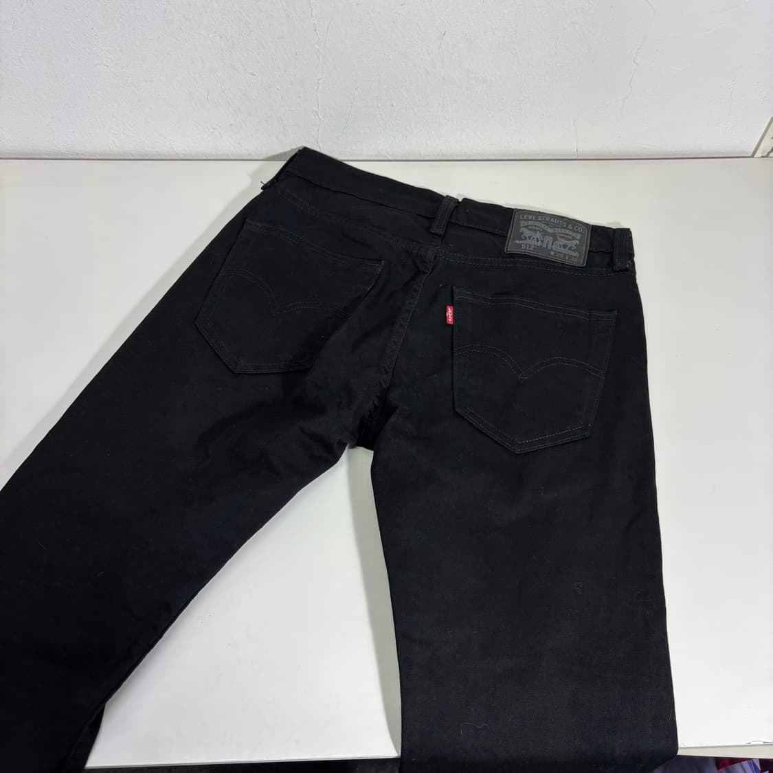 29 리바이스512 슬림테이퍼핏 블랙진 상품이미지2