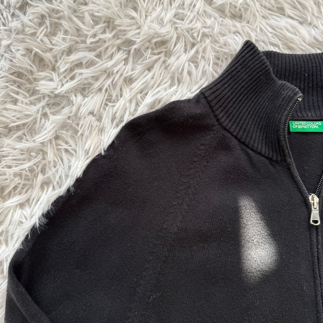 UNITED COLORS 일본빈티지 니트 집업 빈티지니트집업 S 36 상품이미지1