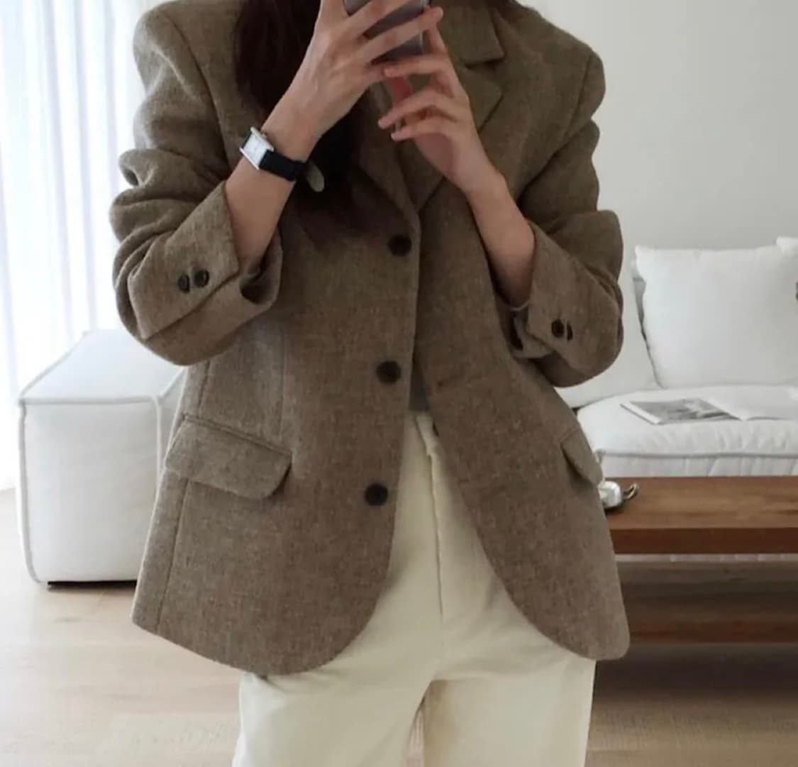 오버테이크 셔틀랜드 울자켓 새상품 상품이미지2