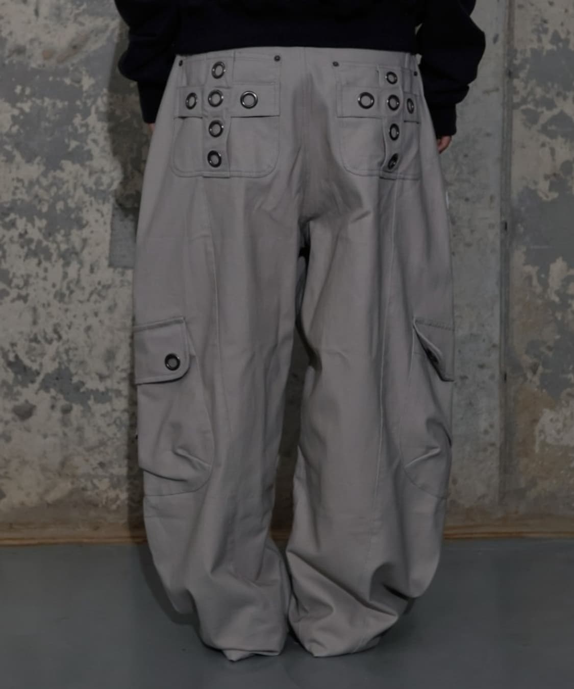 [2] 팬시클럽 크로스 포켓 카고 팬츠 핑크베이지 상품이미지1