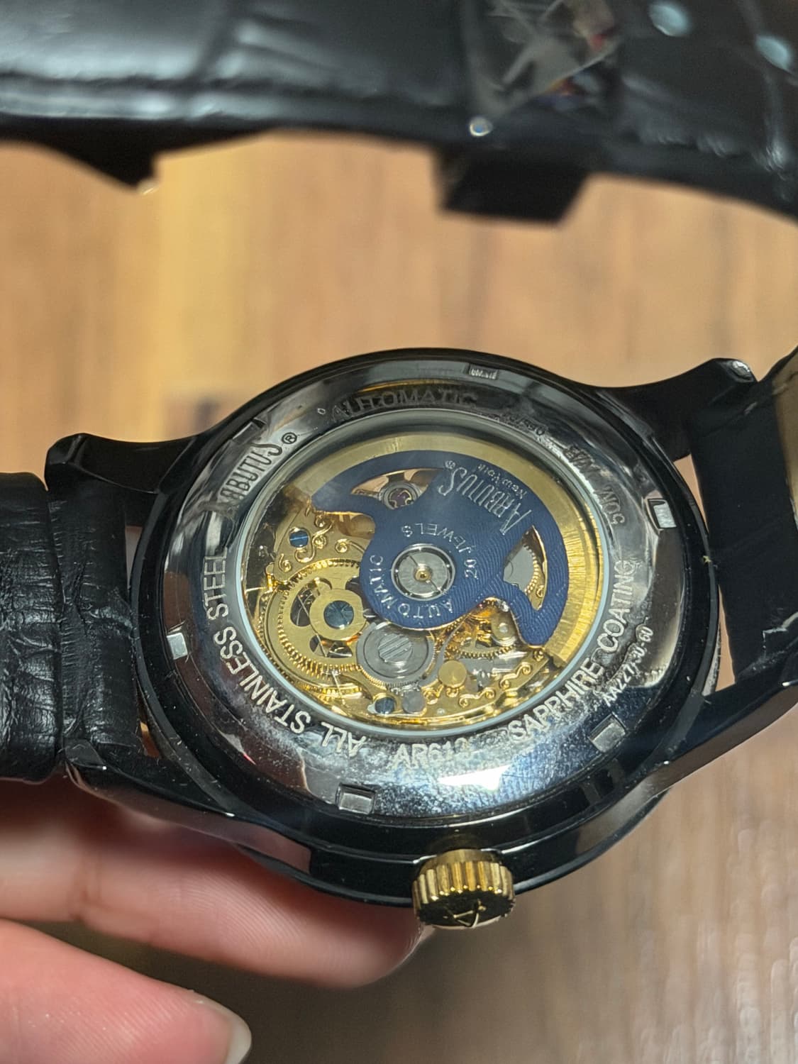 Arbutus 오토매틱 스켈레톤 시계 상품이미지5