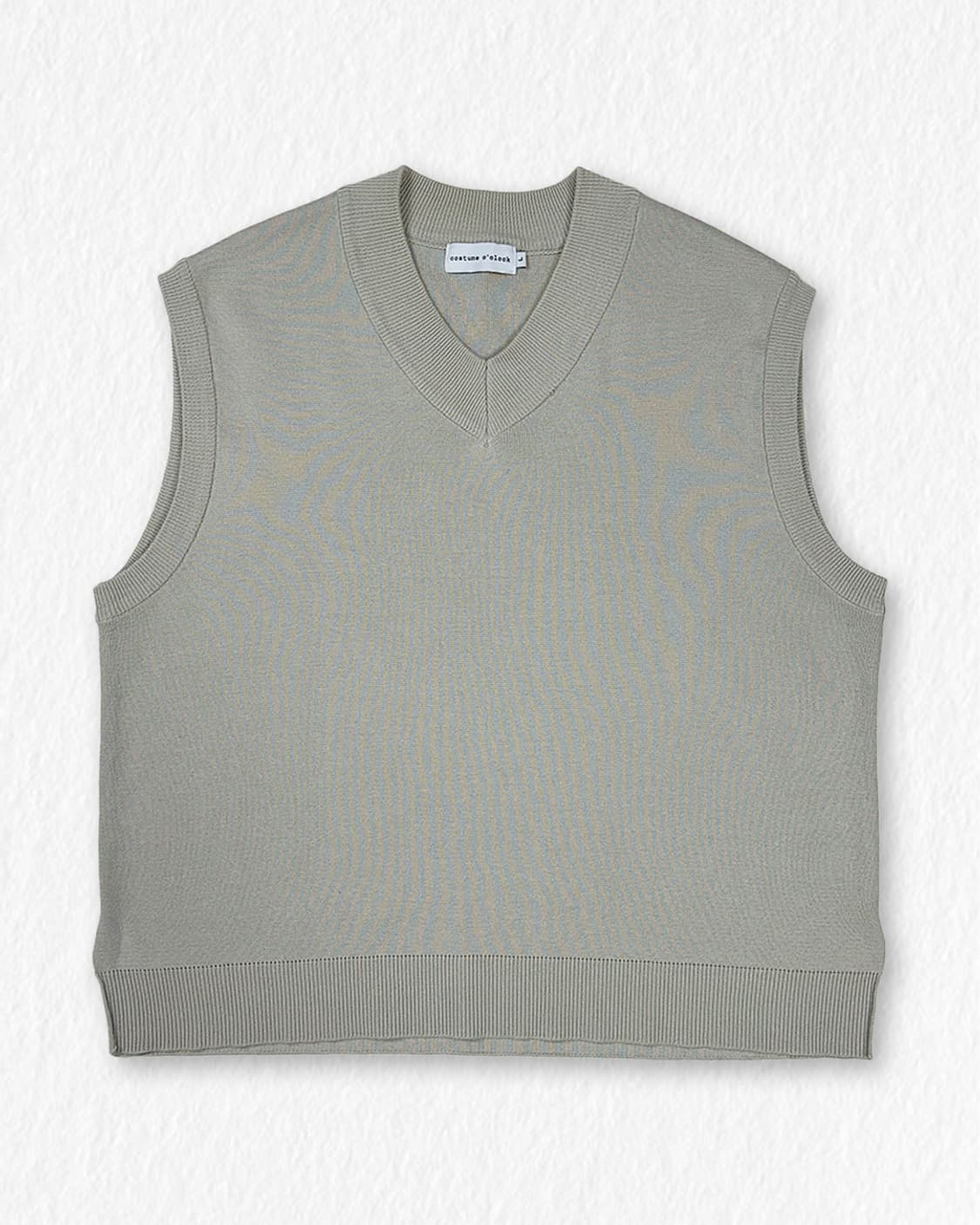 커스텀어클락 니트 베스트 상품이미지1