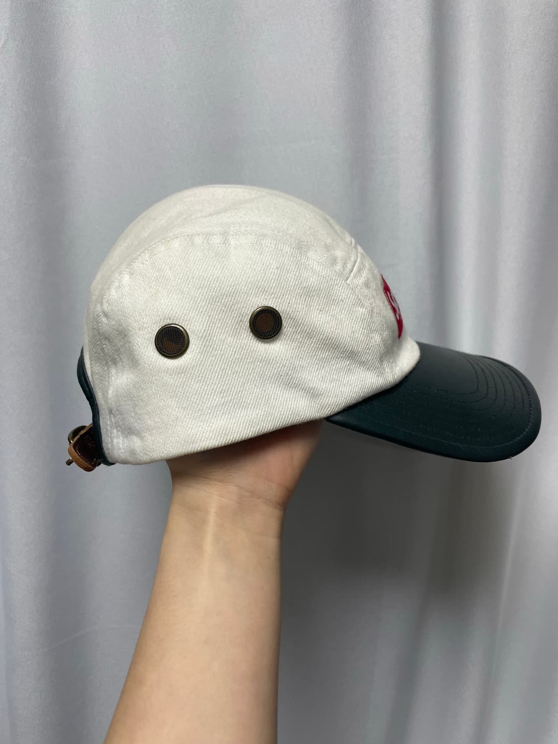 슈프림 배색 캠프캡  상품이미지2