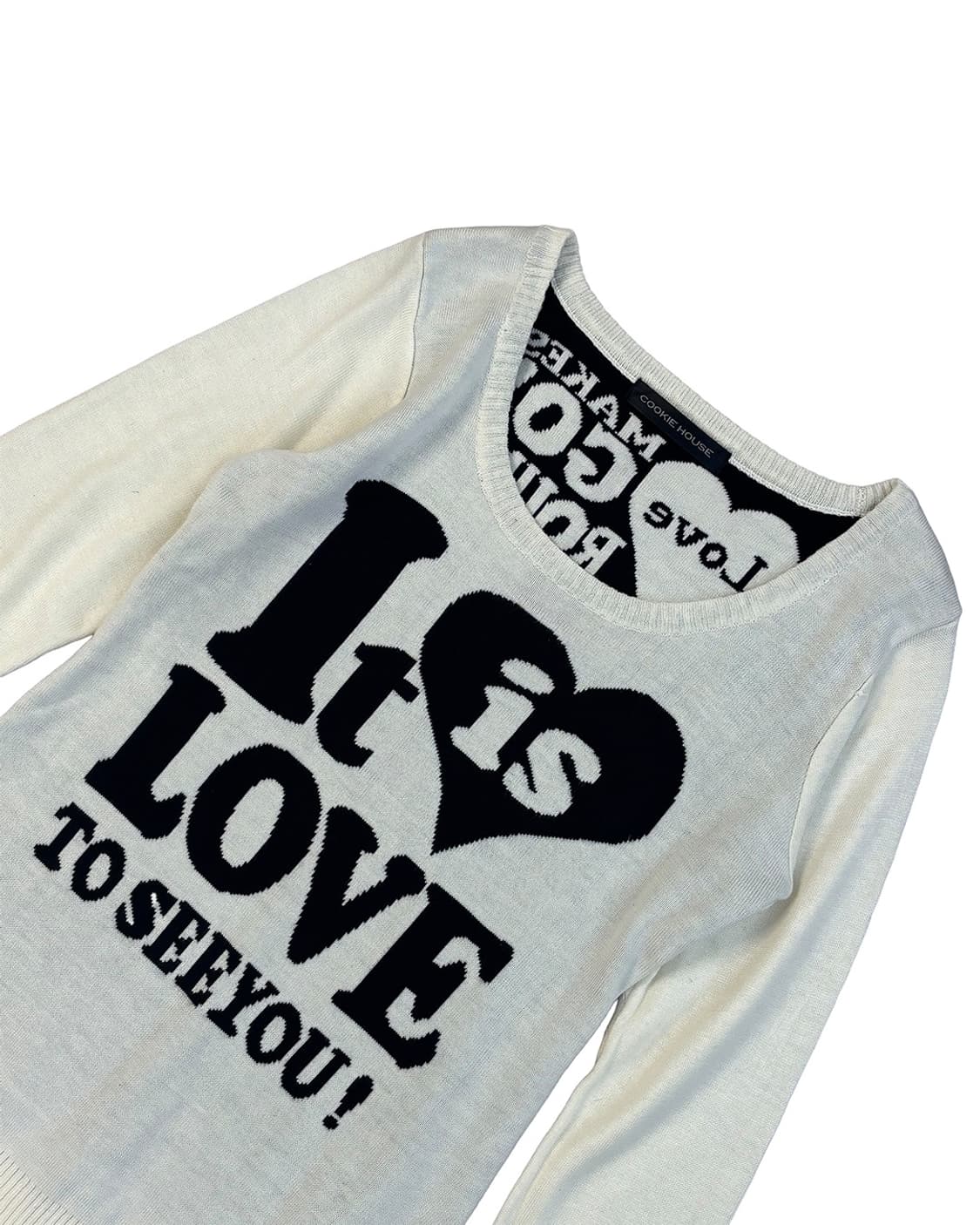 COOKIE HOUSE 레터링 자카드 풀오버 상품이미지3