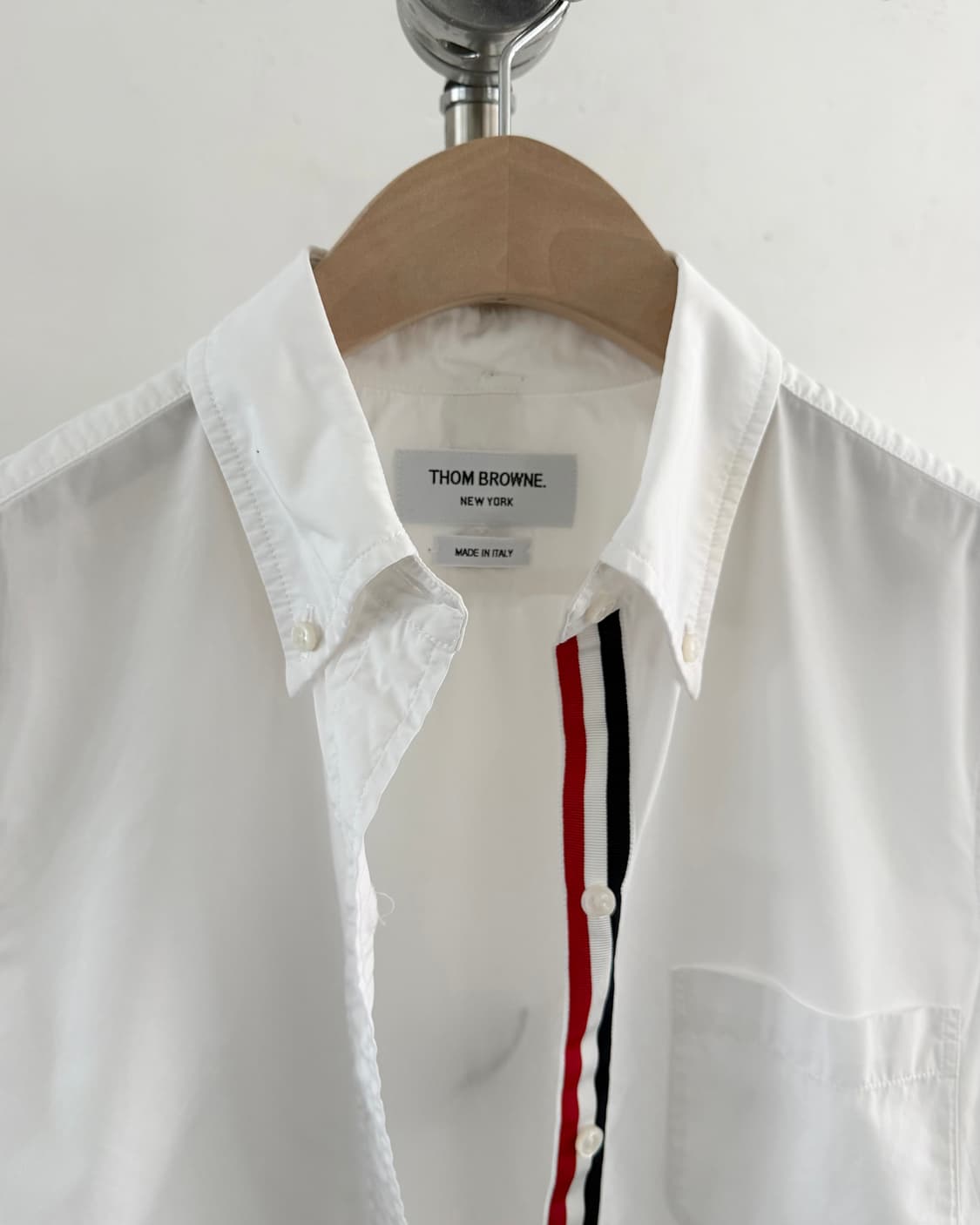 Thom Browne 톰브라운 화이트 포플린 셔츠 상품이미지7