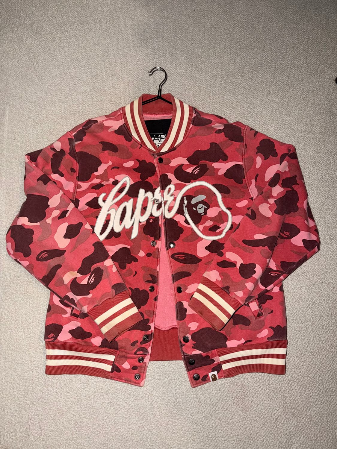 Bape varsity jaket 상품이미지1