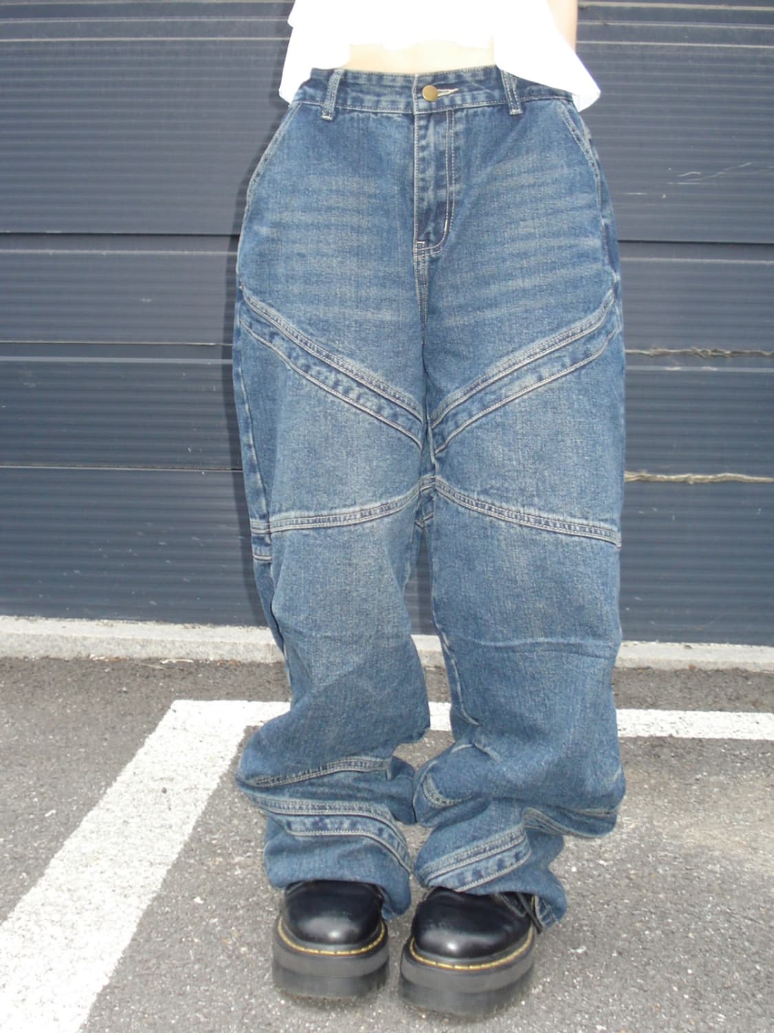 아워캐비넷 incision denim pants 절개 데님 팬츠 상품이미지7