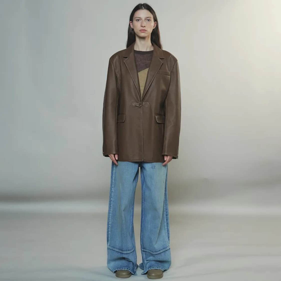 엔오르 가죽자켓 상품이미지3