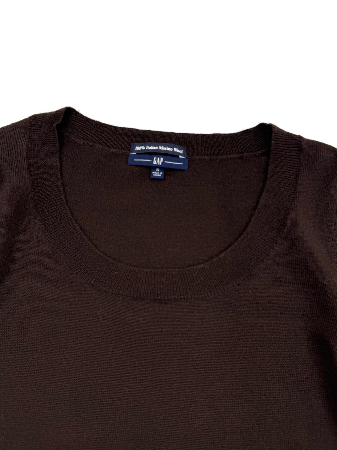 빈티지 GAP 브라운 울 니트 상품이미지2