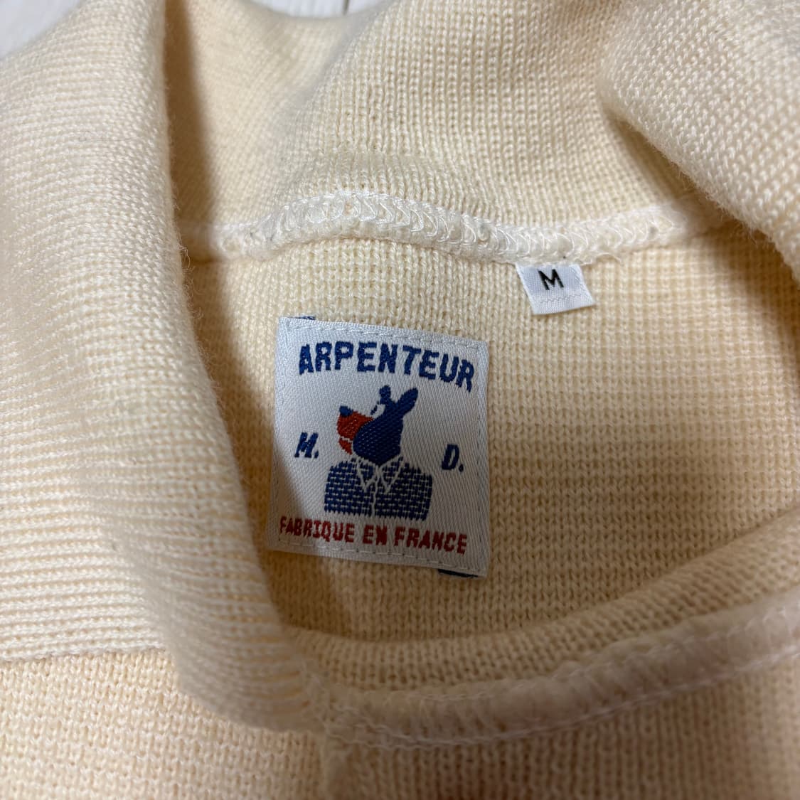 [M] 아펜처 Arpenteur 카라 니트 상품이미지2