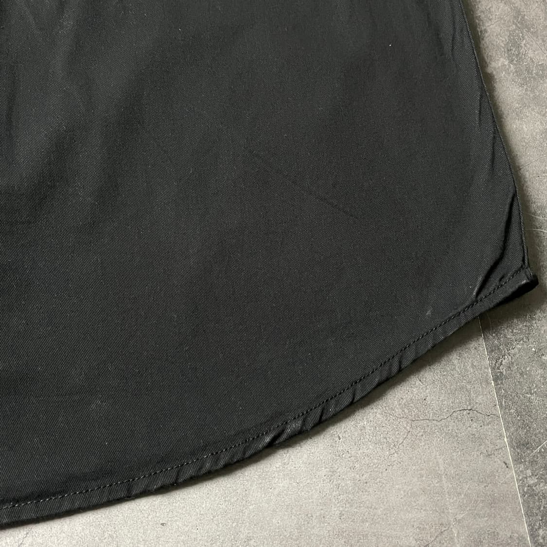 GEORGE 조지 빈티지 블랙 코튼 반팔 셔츠 A00755 상품이미지8