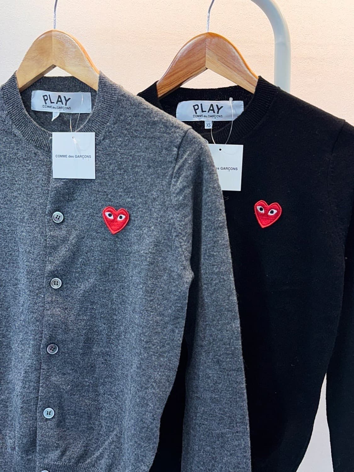 (정품 무료배송)꼼데 여성가디건 상품이미지5