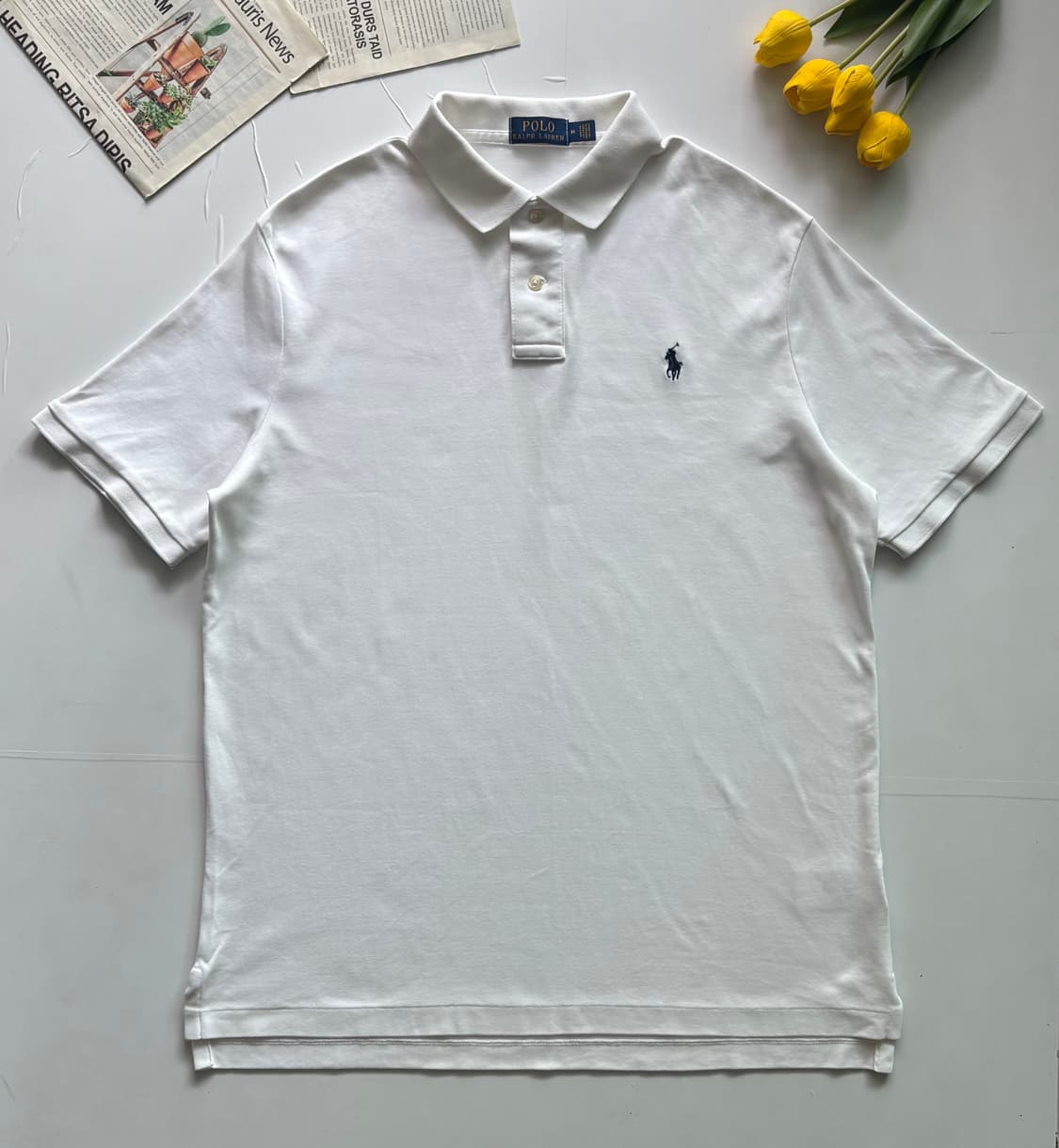 Polo 폴로랄프로렌 화이트 카라티 상품이미지2