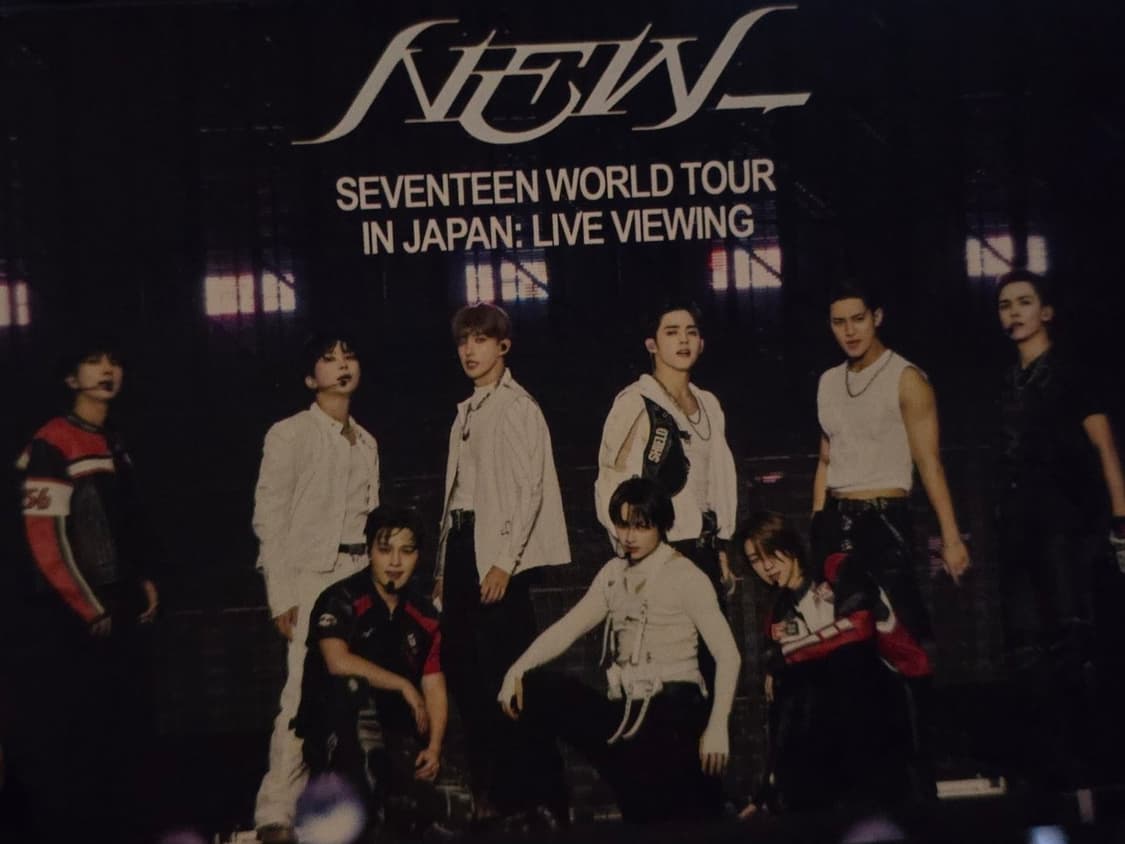 세븐틴 엽서 미개봉 택포 월드 투어 인 재팬 라이브 뷰잉 특전 상품이미지1