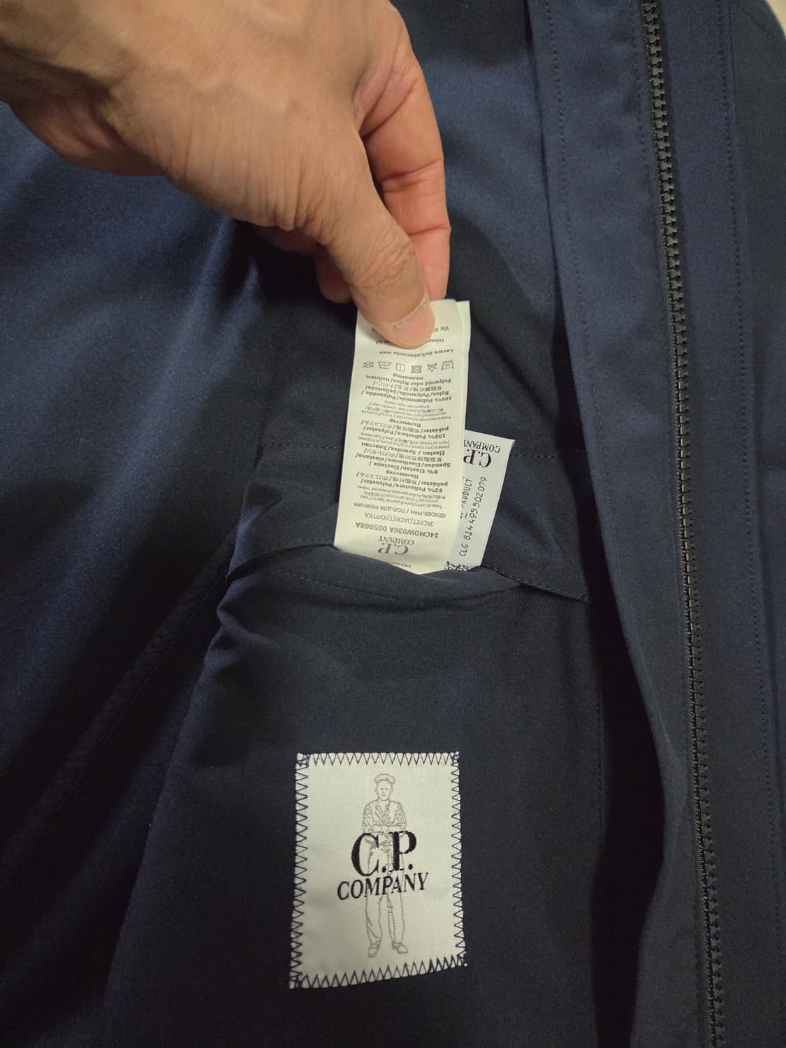 [S급] CP컴퍼니 쉘-R 렌즈 재킷(다크네이비) 상품이미지9