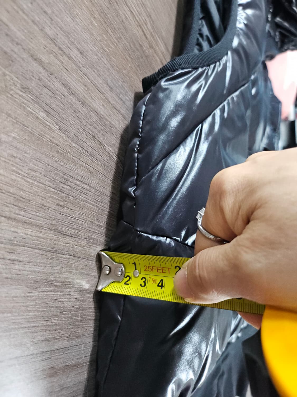 코오롱스포츠 구스 블랙 후드 패딩 조끼 95 상품이미지7