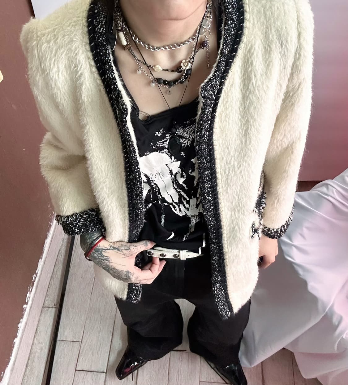 LENIC&COLLECTION tweed jacket 상품이미지2