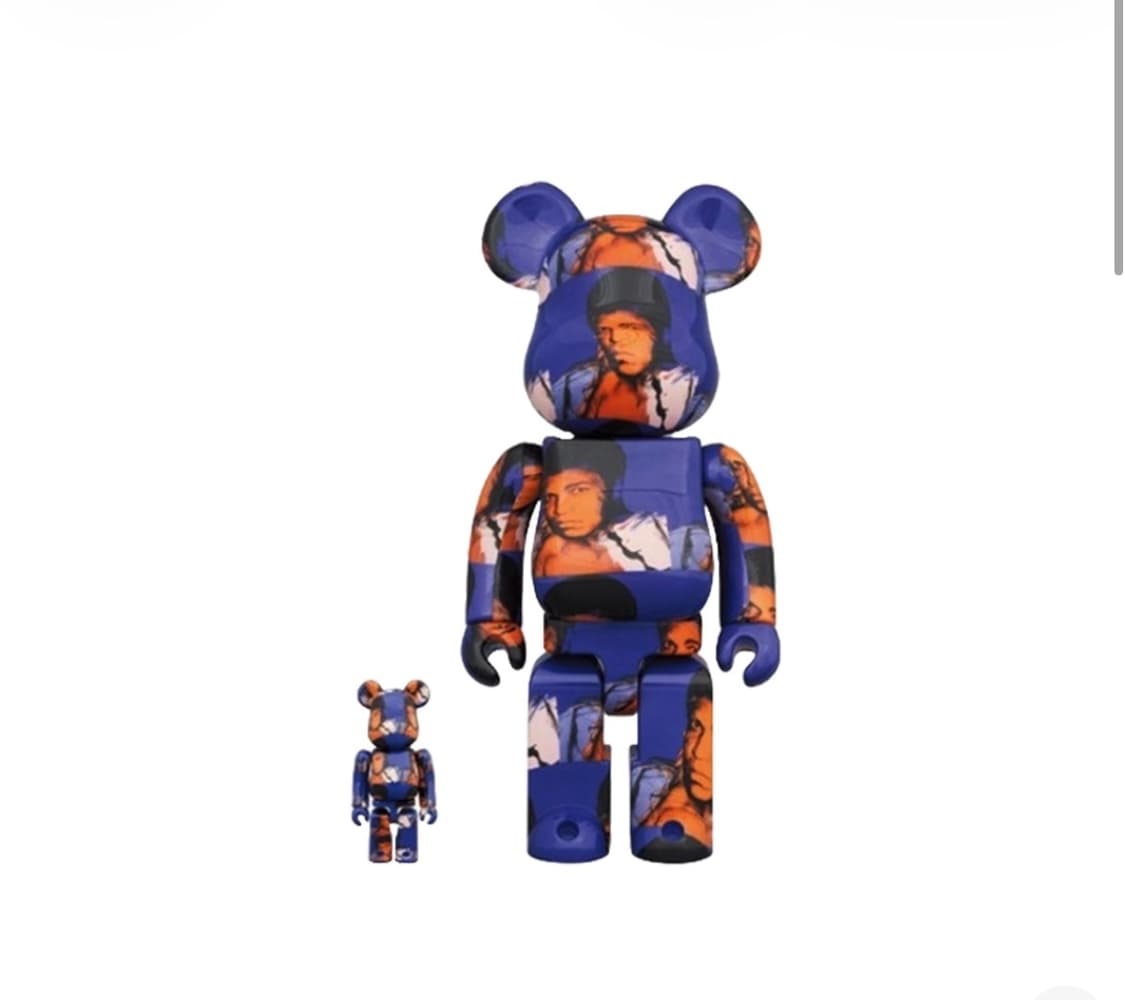 베어브릭 앤디워홀 무하마드 알리 400%+100% 상품이미지1