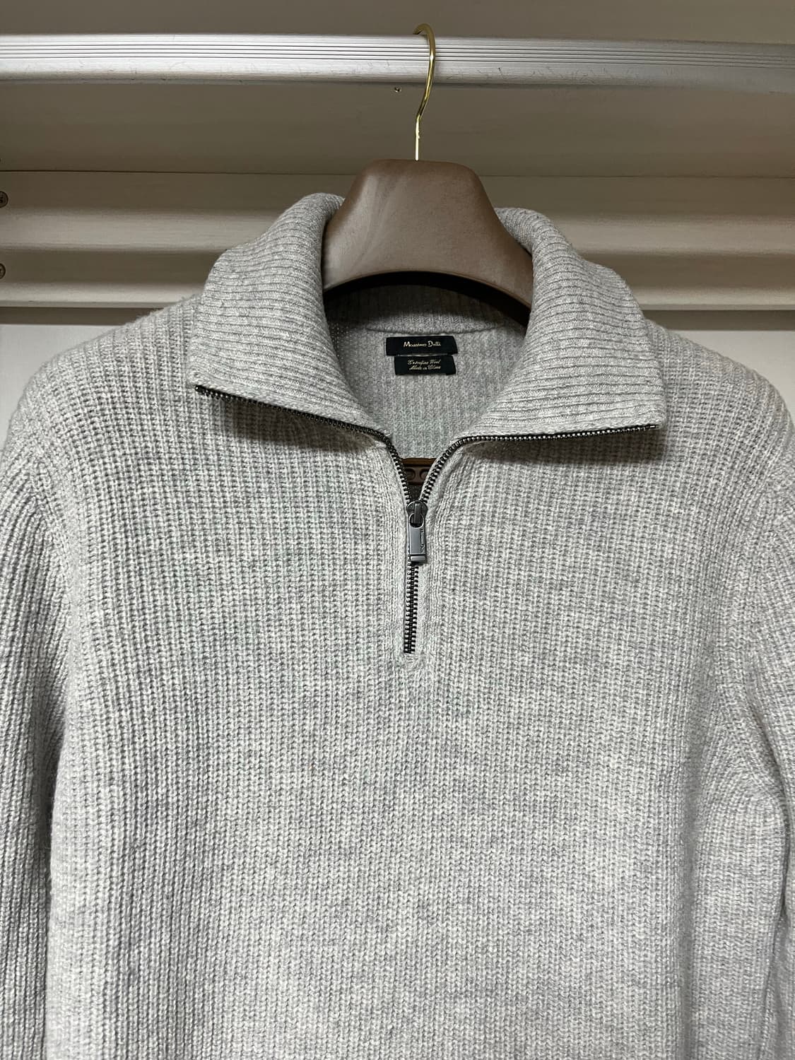 마시모두띠 지퍼 스웨터 상품이미지5