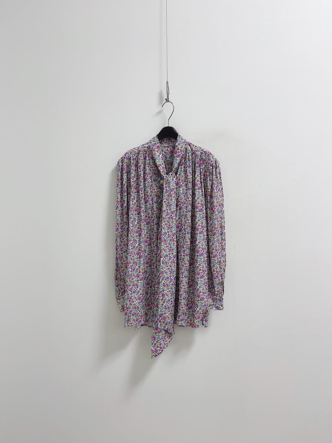 문스워드 플로럴 타이 블라우스 새상품 상품이미지5