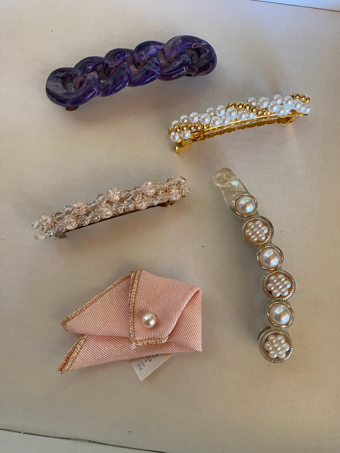 빈티지 수입 헤어핀 머리핀 상품이미지1