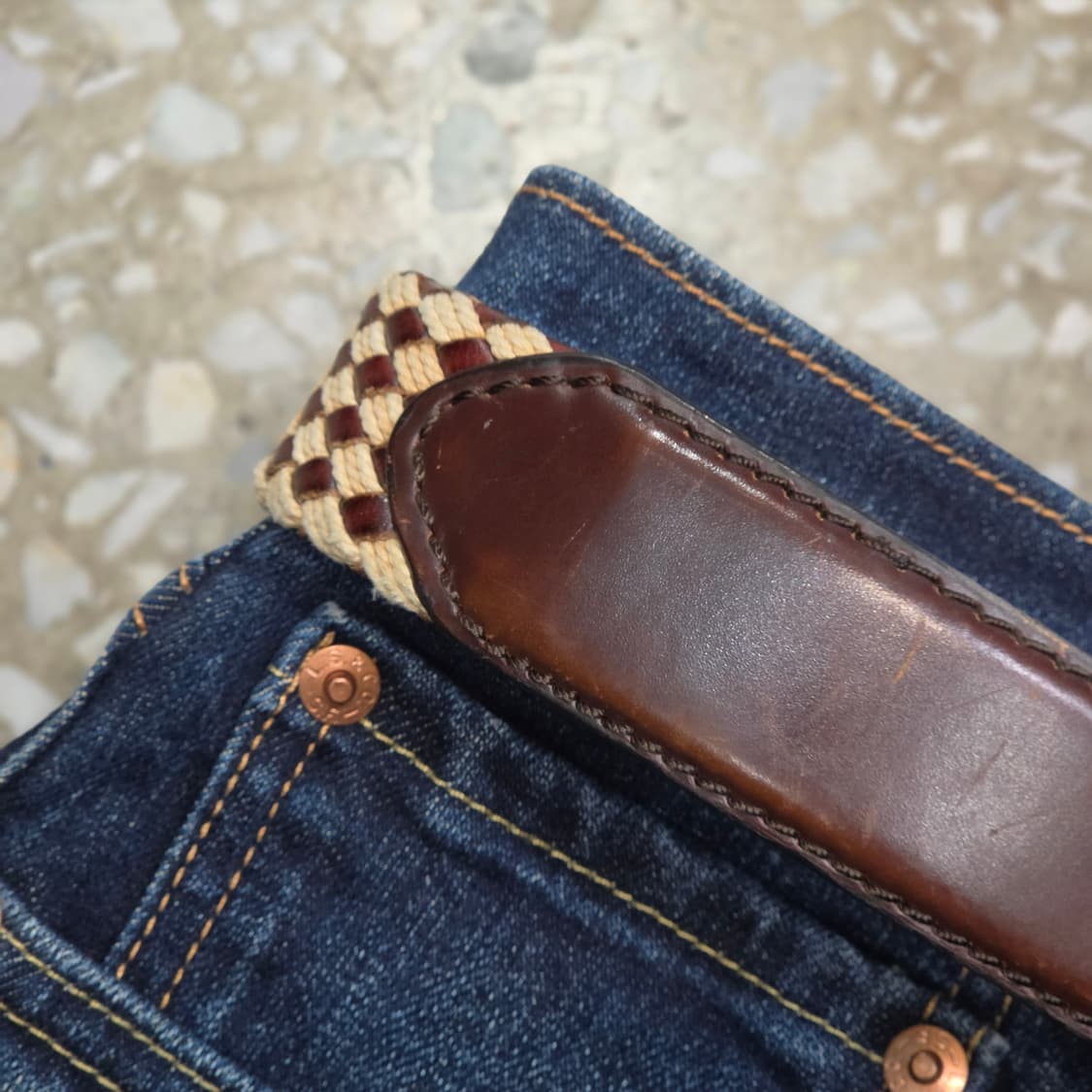 MONSIEUR NICOLE 가죽벨트 상품이미지3