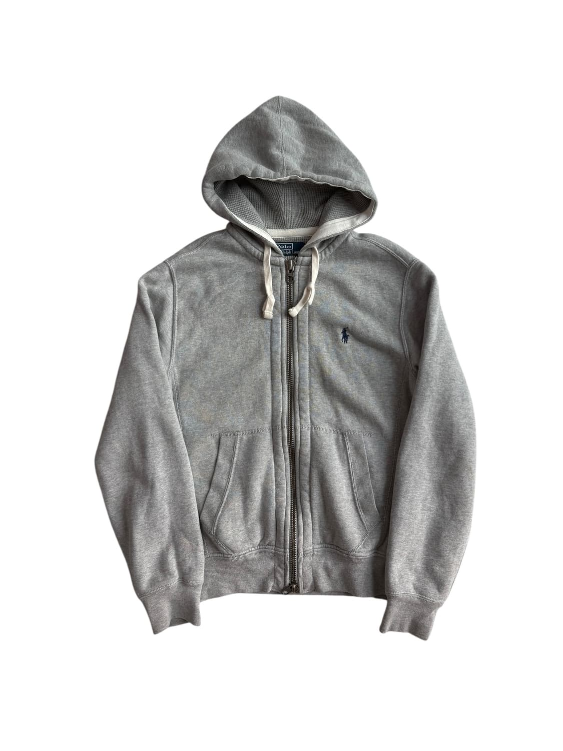 폴로 그레이 투웨이 스웻 후드집업 상품이미지6