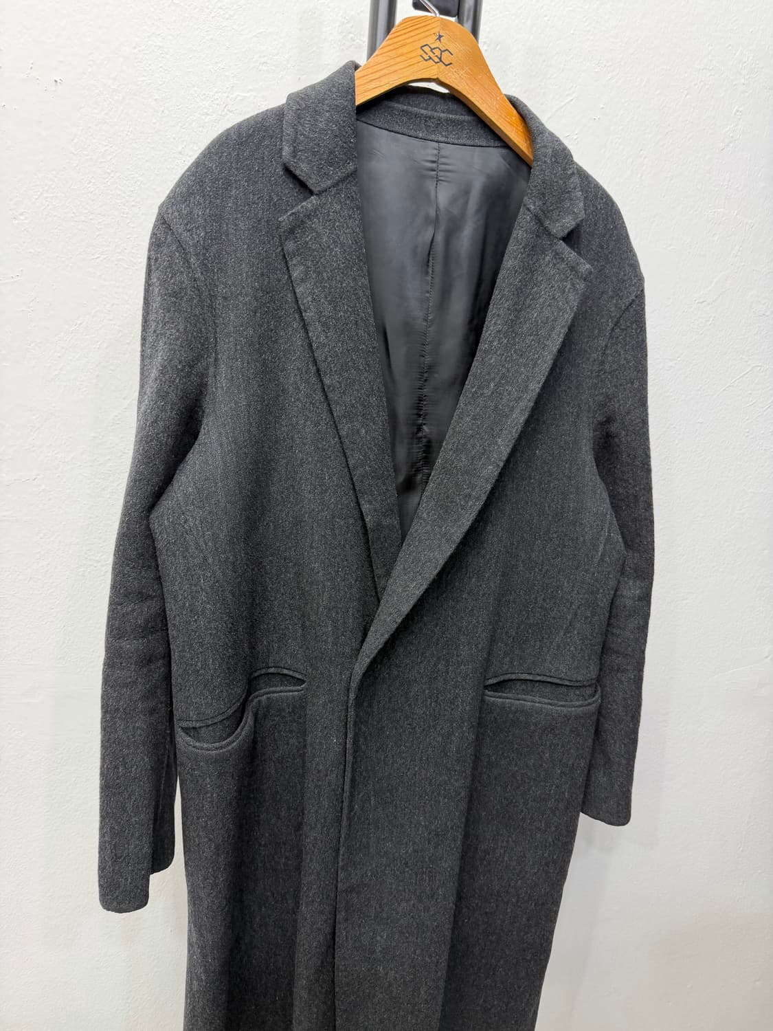 정품) 타임옴므 한섬 간절기용 코트 95 상품이미지2