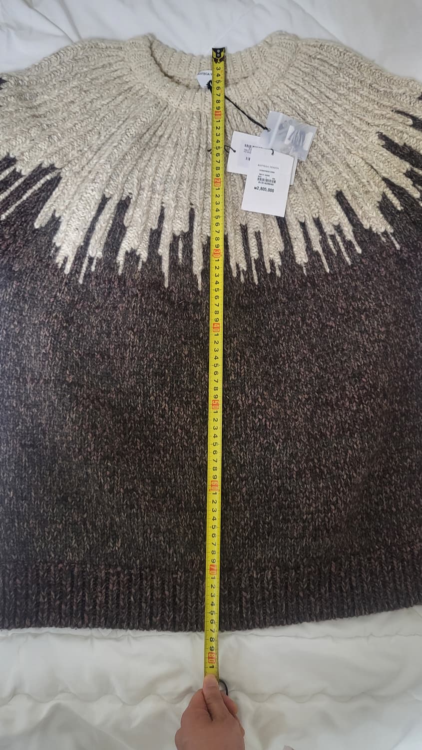 보테가 베네타 믹스 울 그래픽 니트 상품이미지5