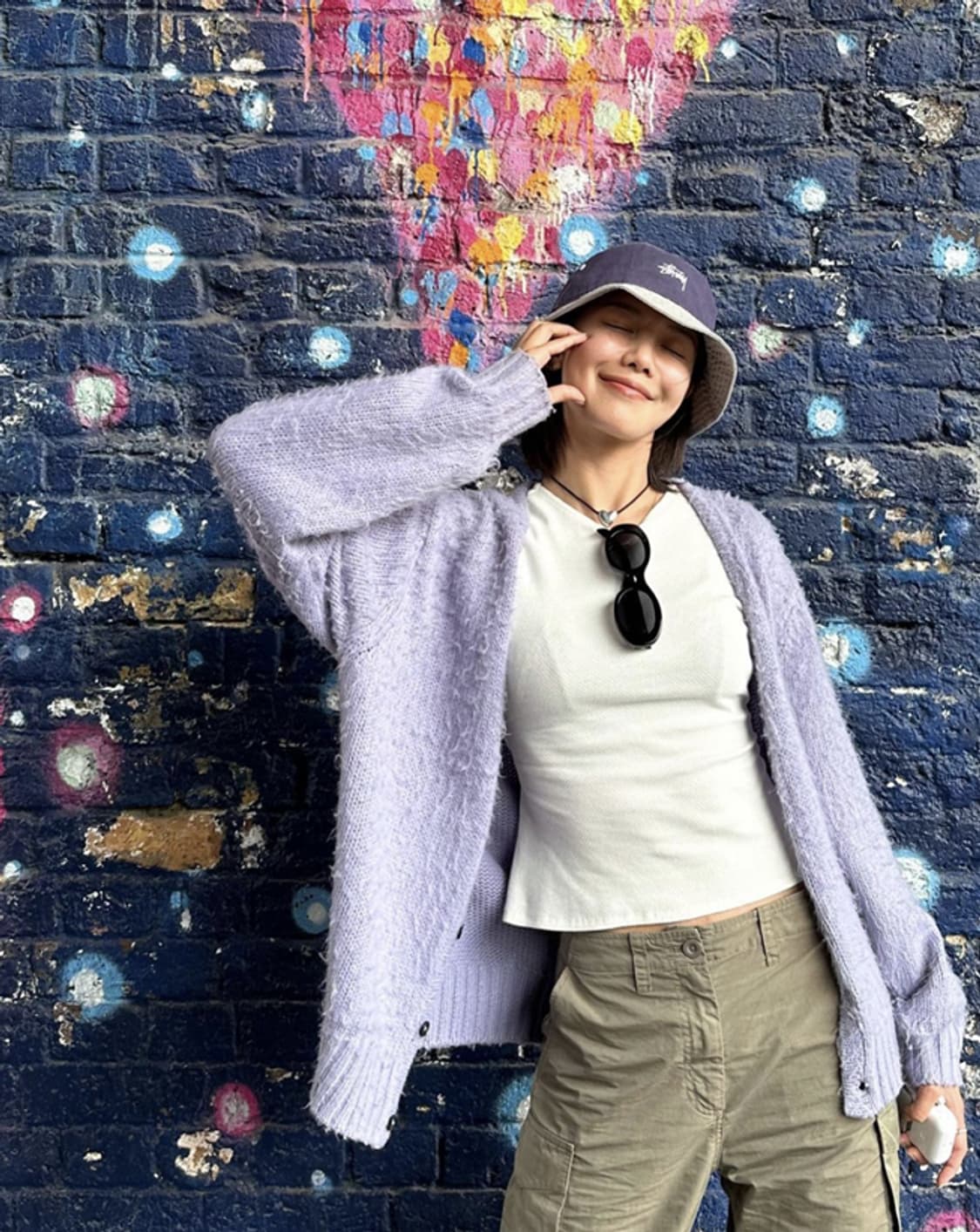 새제품)스투시 컬러 블록 버킷햇 상품이미지3