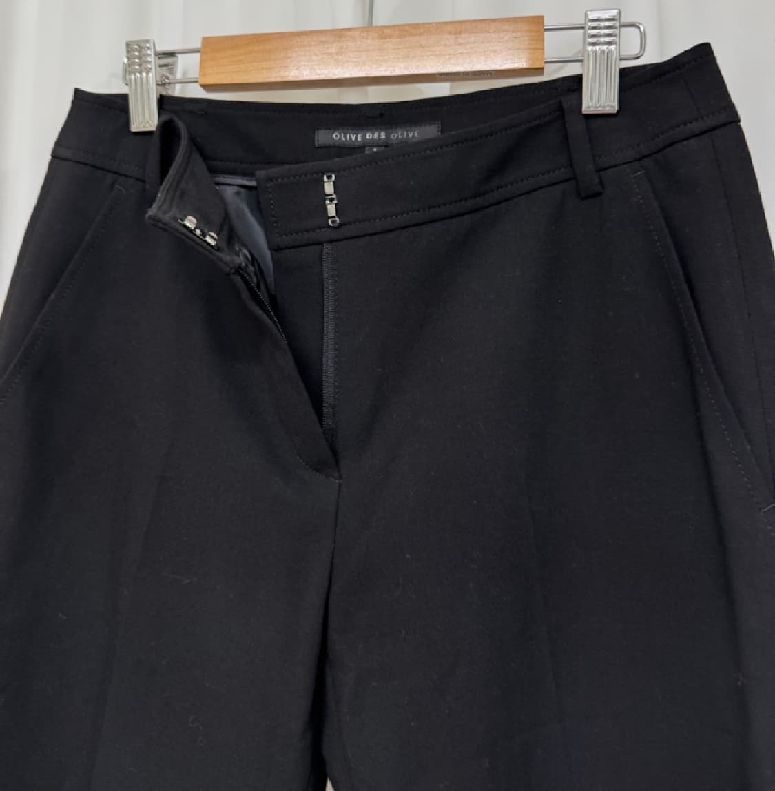 올리브데올리브 블랙 슬랙스 상품이미지1