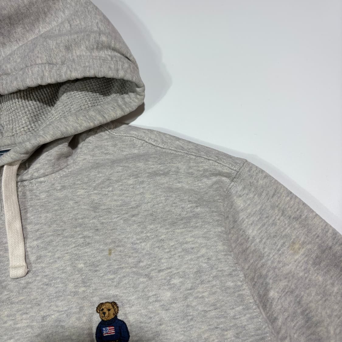 폴로랄프로렌 그레이 베어 후드티 상품이미지3