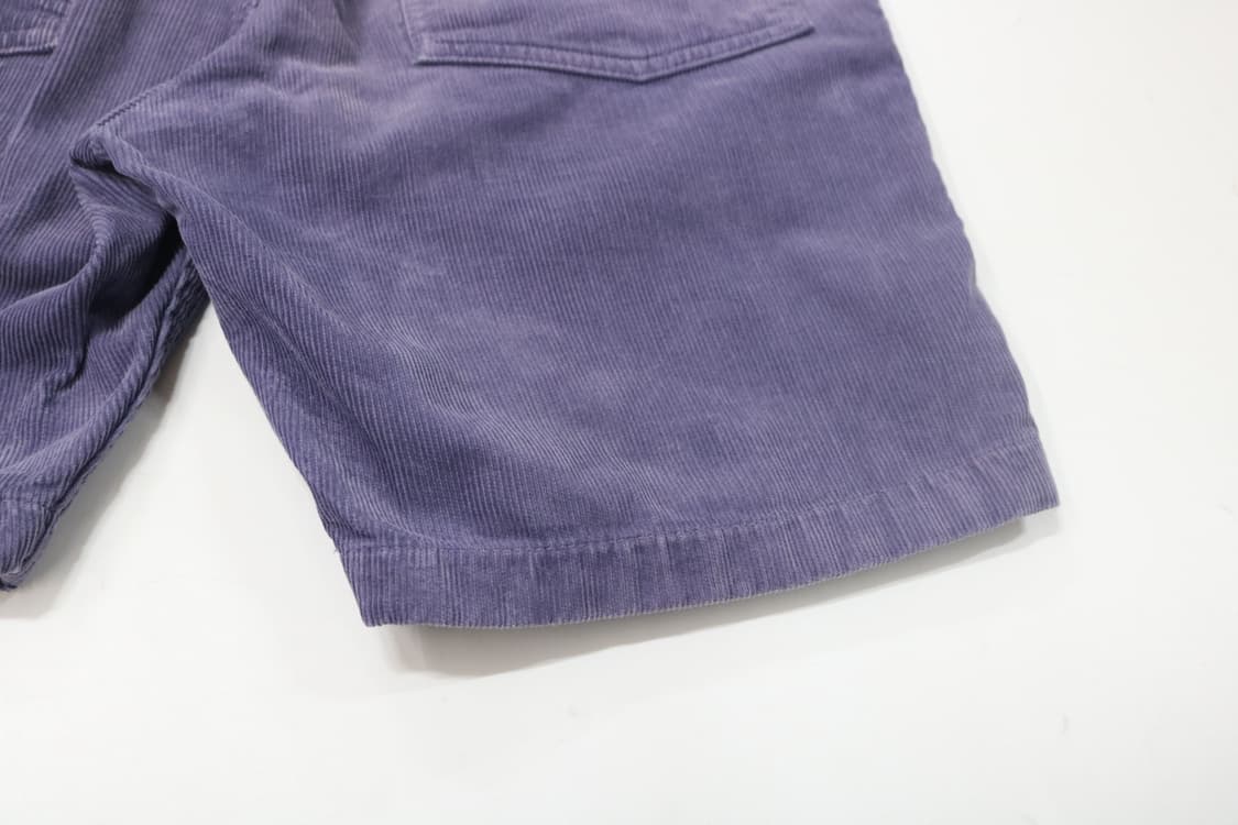 러프앤스웰 빈티지 퍼플 코듀로이 카고 반바지 (M) 상품이미지8