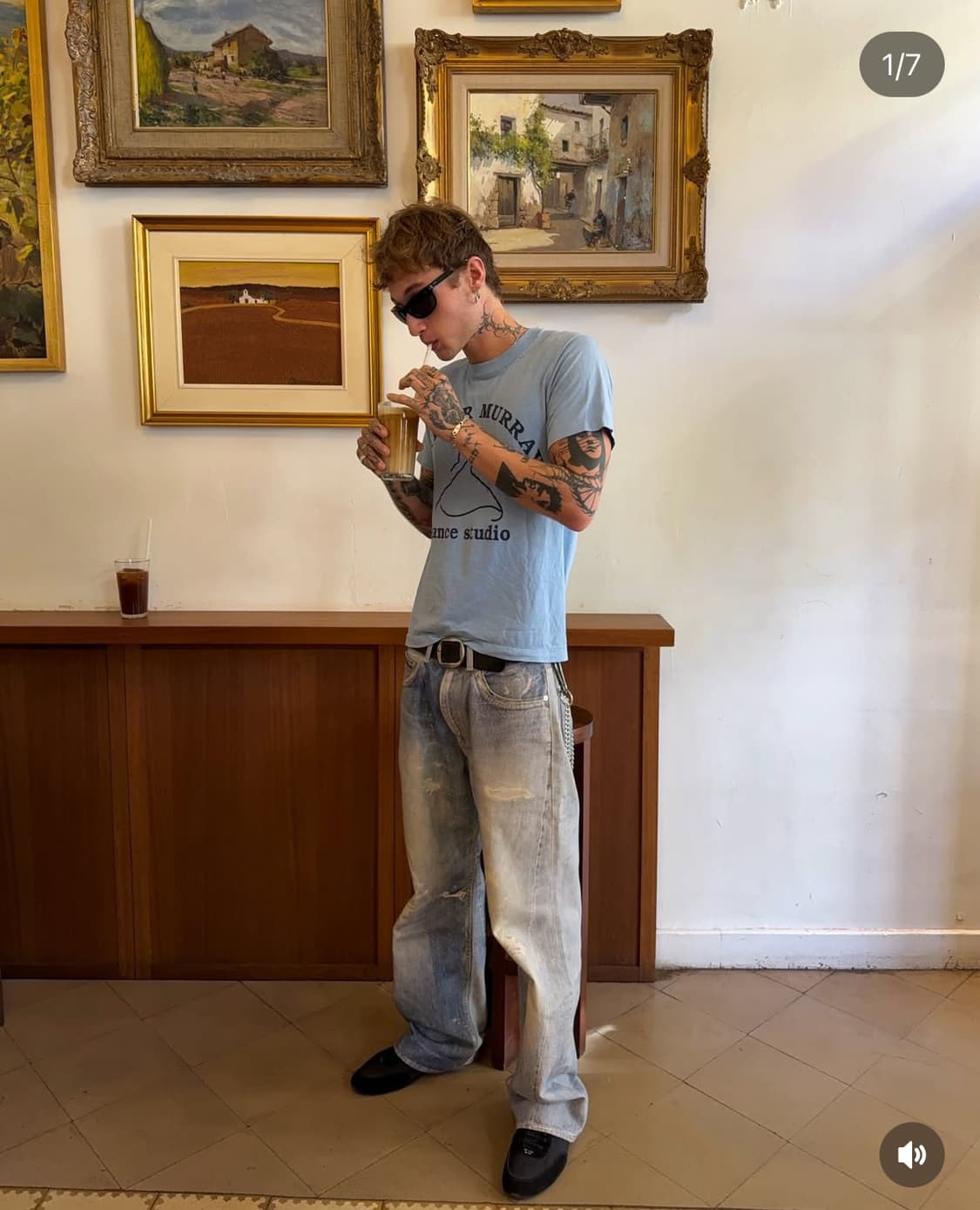 아워레가시 써드컷 디지털 프린트 데님(32) 상품이미지1