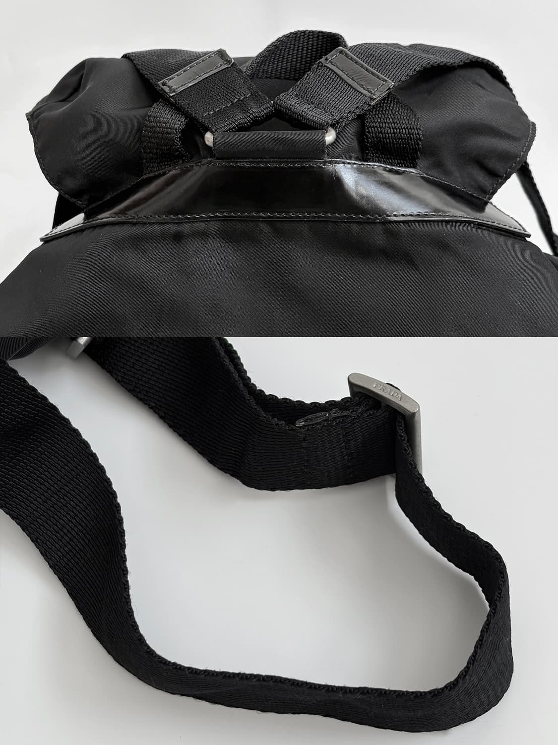 프라다 포코노 백팩 미듐 판매합니다. 상품이미지5