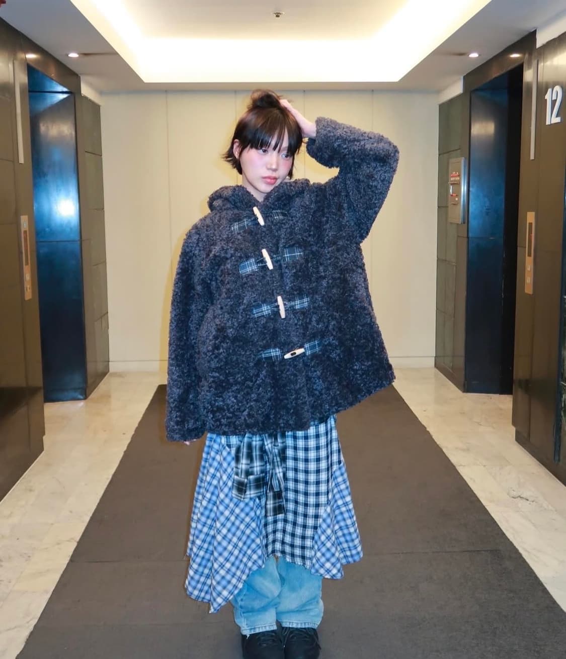 더뮤지엄비지터 the museum visitor 퍼자켓 상품이미지3