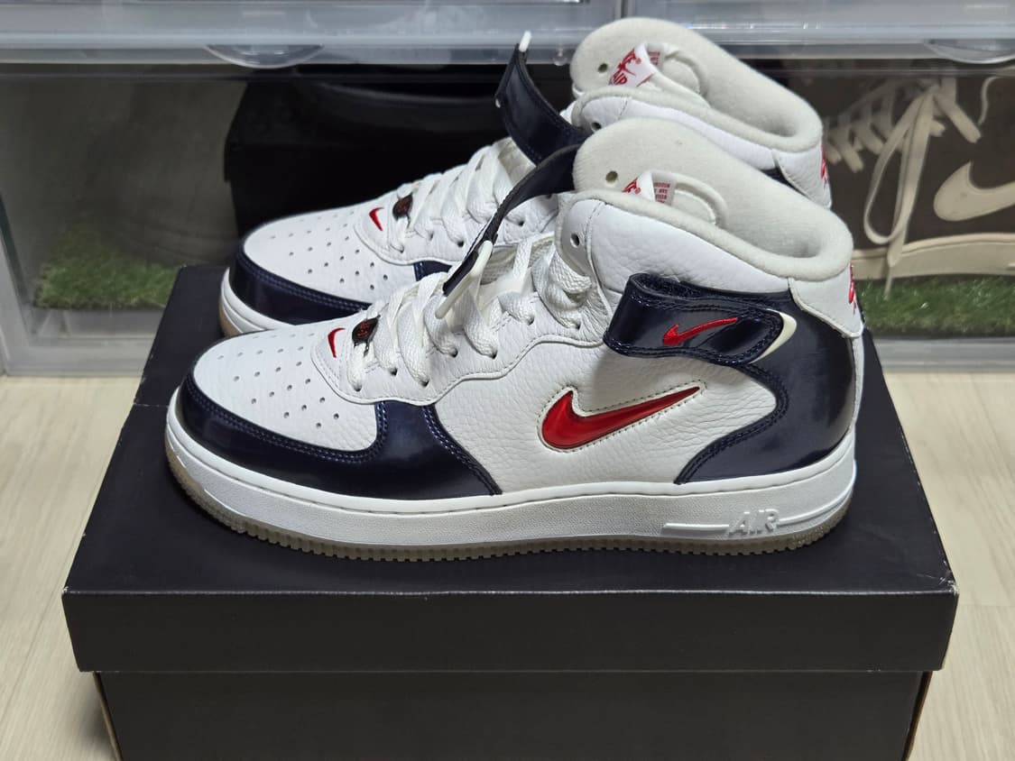 [판매](260)나이키 에어포스 1 미드 QS 인디포스 상품이미지1