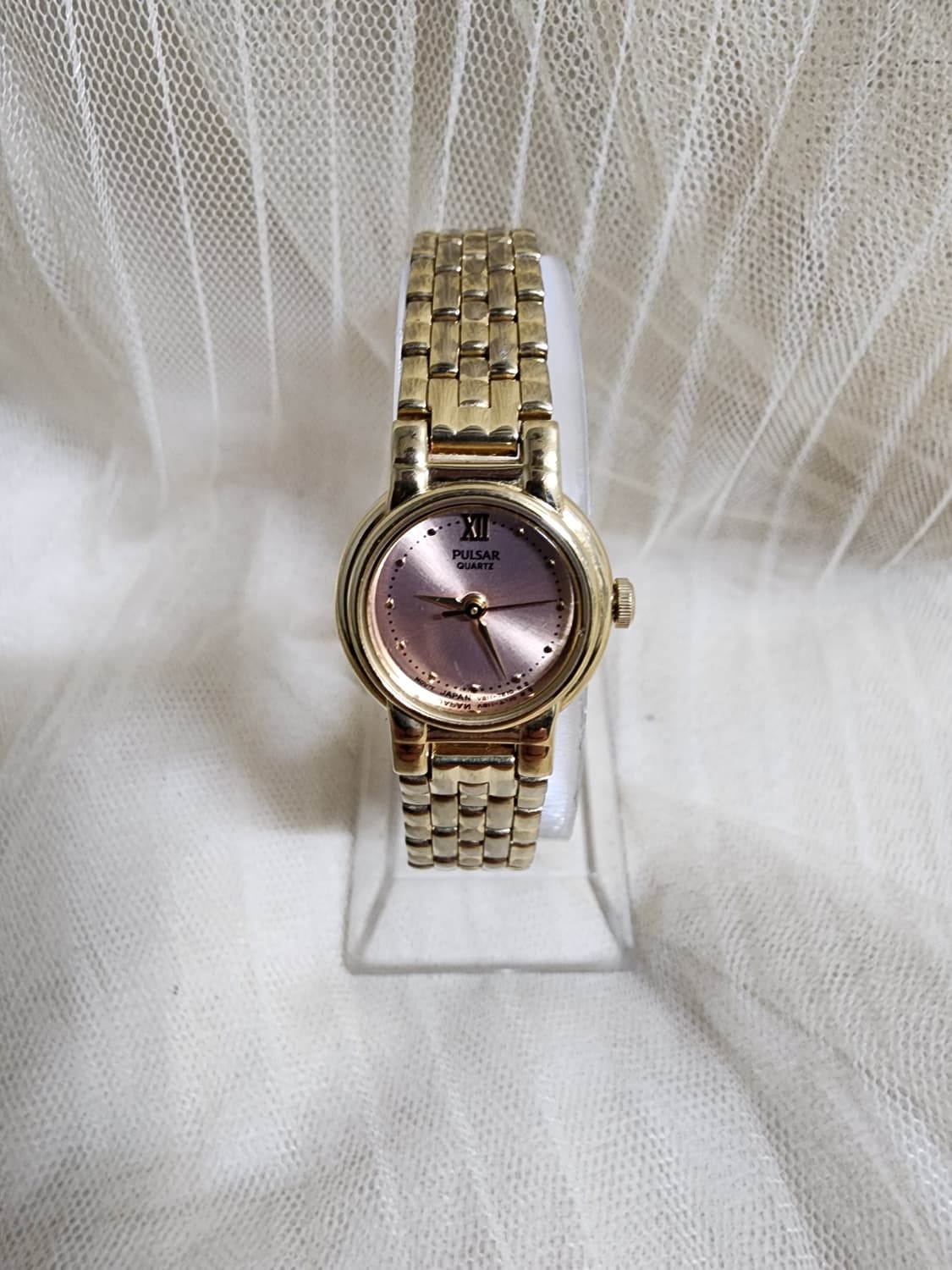 Pulsar 펄사  쿼츠 금장 여성 시계 상품이미지3