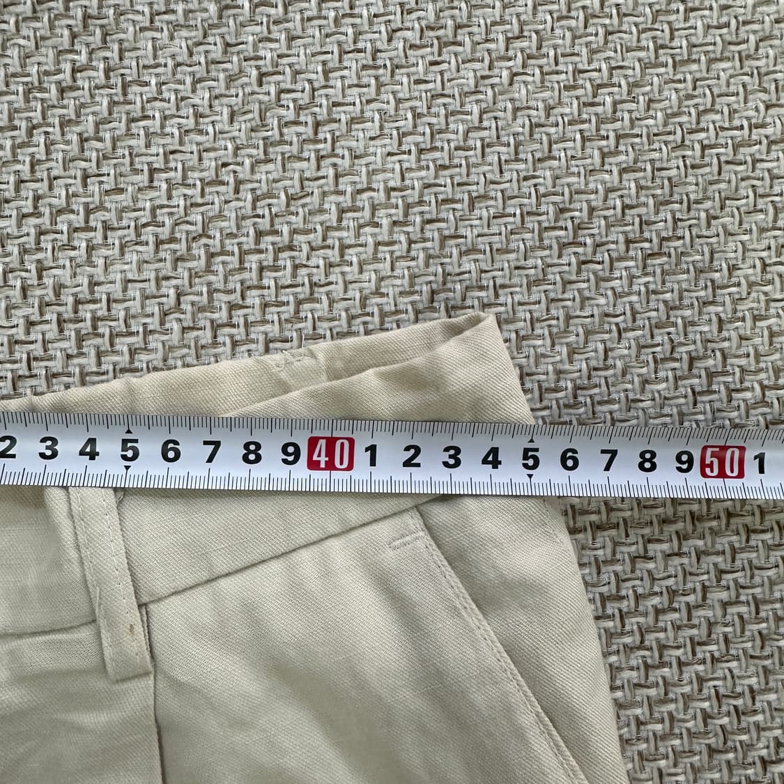 2 IROHOMME 베이지 5부 팬츠 0415D 상품이미지7