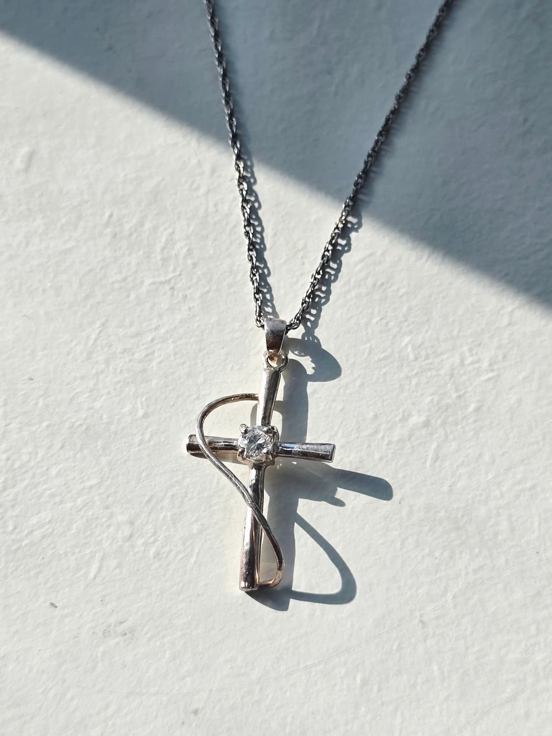 🇺🇸빈티지 십자가 실버 목걸이 상품이미지9