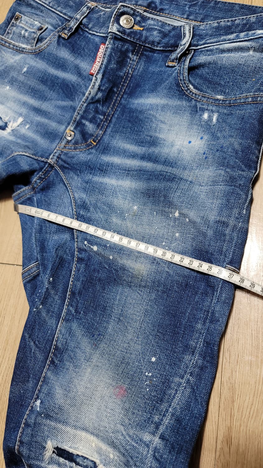 디스퀘어드 섹시 블랙래더패치 타이디바이커 74LB0970 EU44 상품이미지5