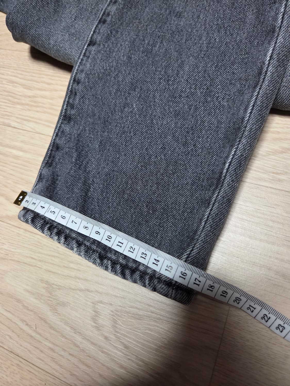 폴로 랄프로렌 그레이 데님 흑청 청바지 팬츠 상품이미지9