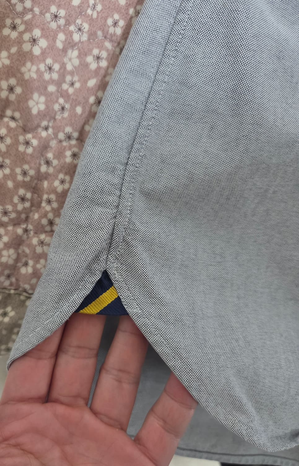 폴로 랄프로렌 그레이 옥스포드 셔츠 m [하자있음] 상품이미지8