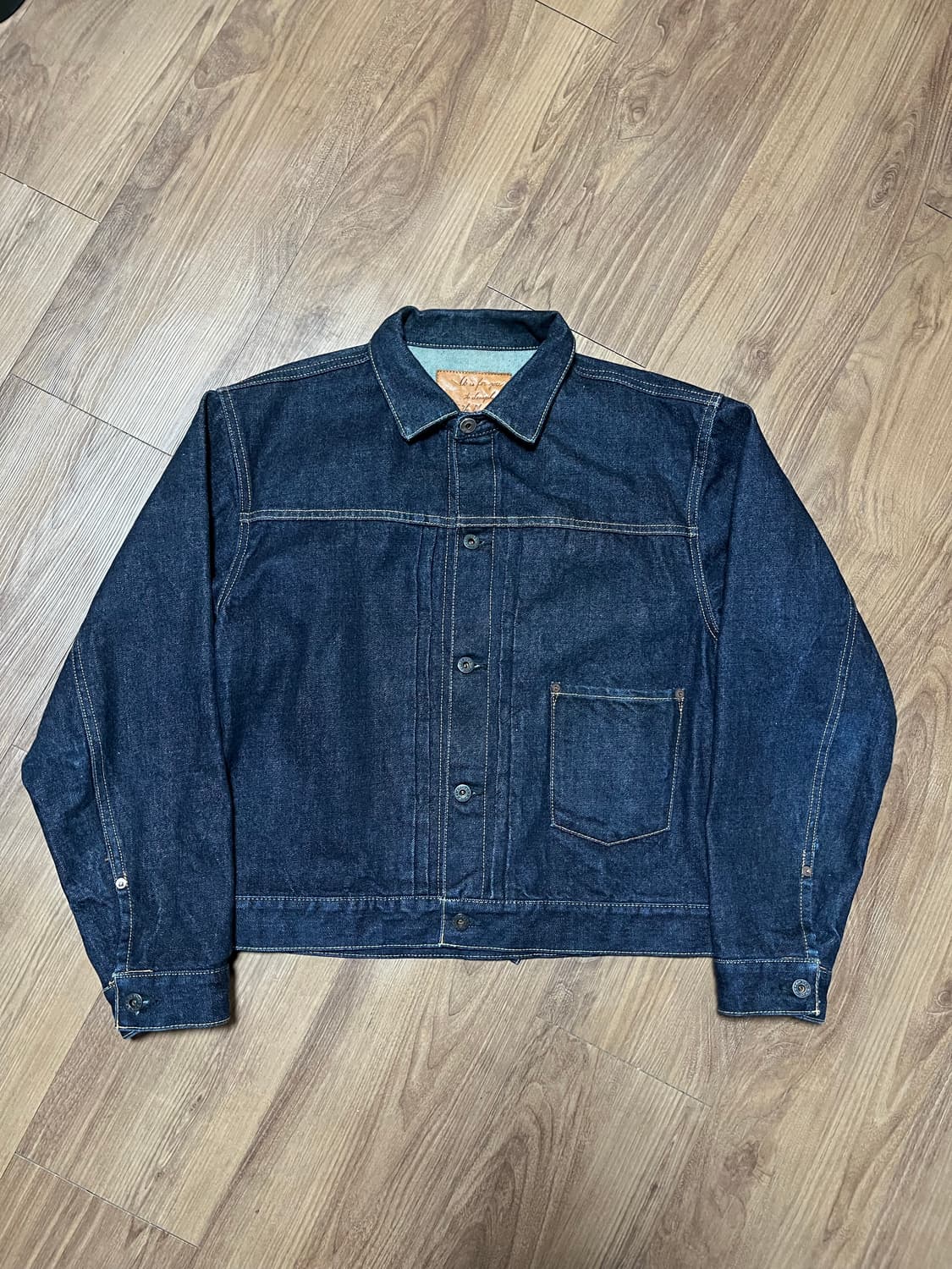 Blacksign 14oz Denim Pleats Jacket 상품이미지1