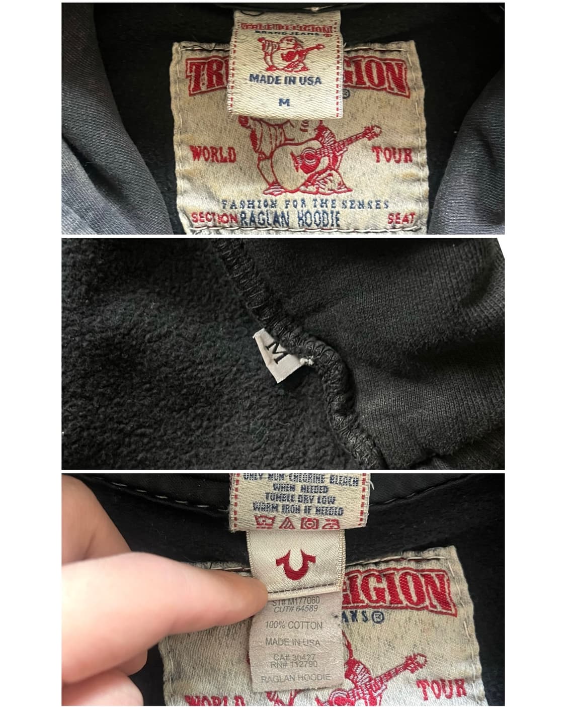 90-00s True Religion USA Hood Zip-up JK 상품이미지7