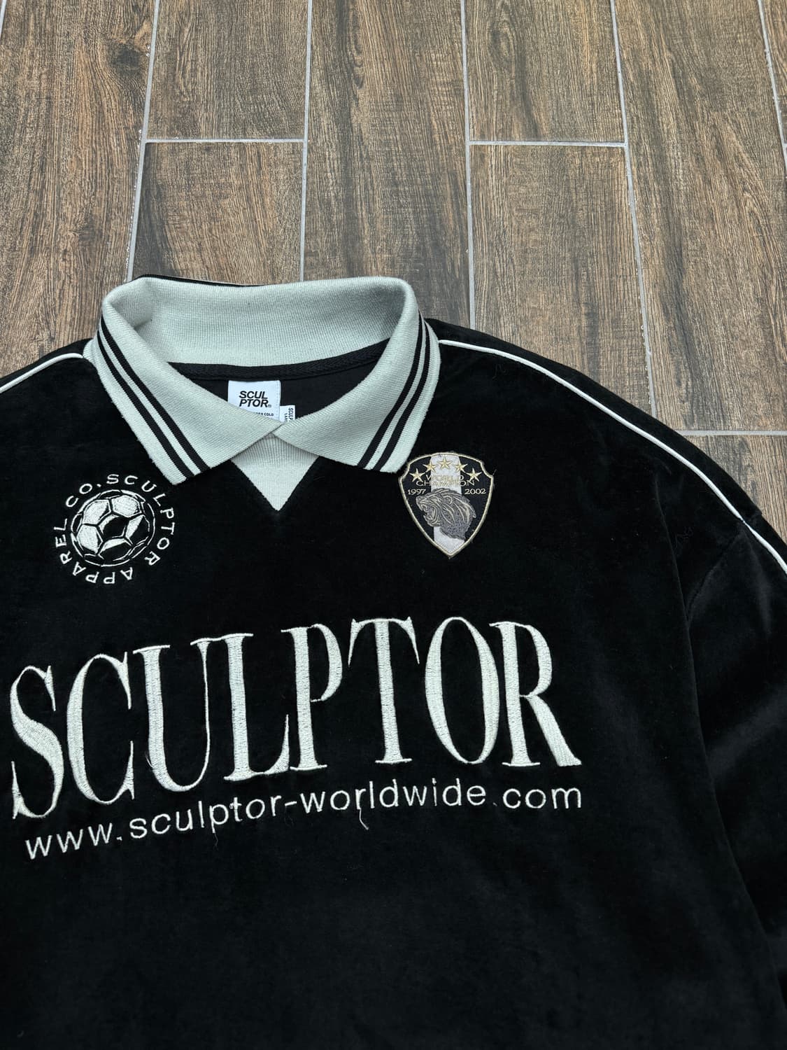 스컬프터 벨루어 벨벳 사커 저지 상품이미지8