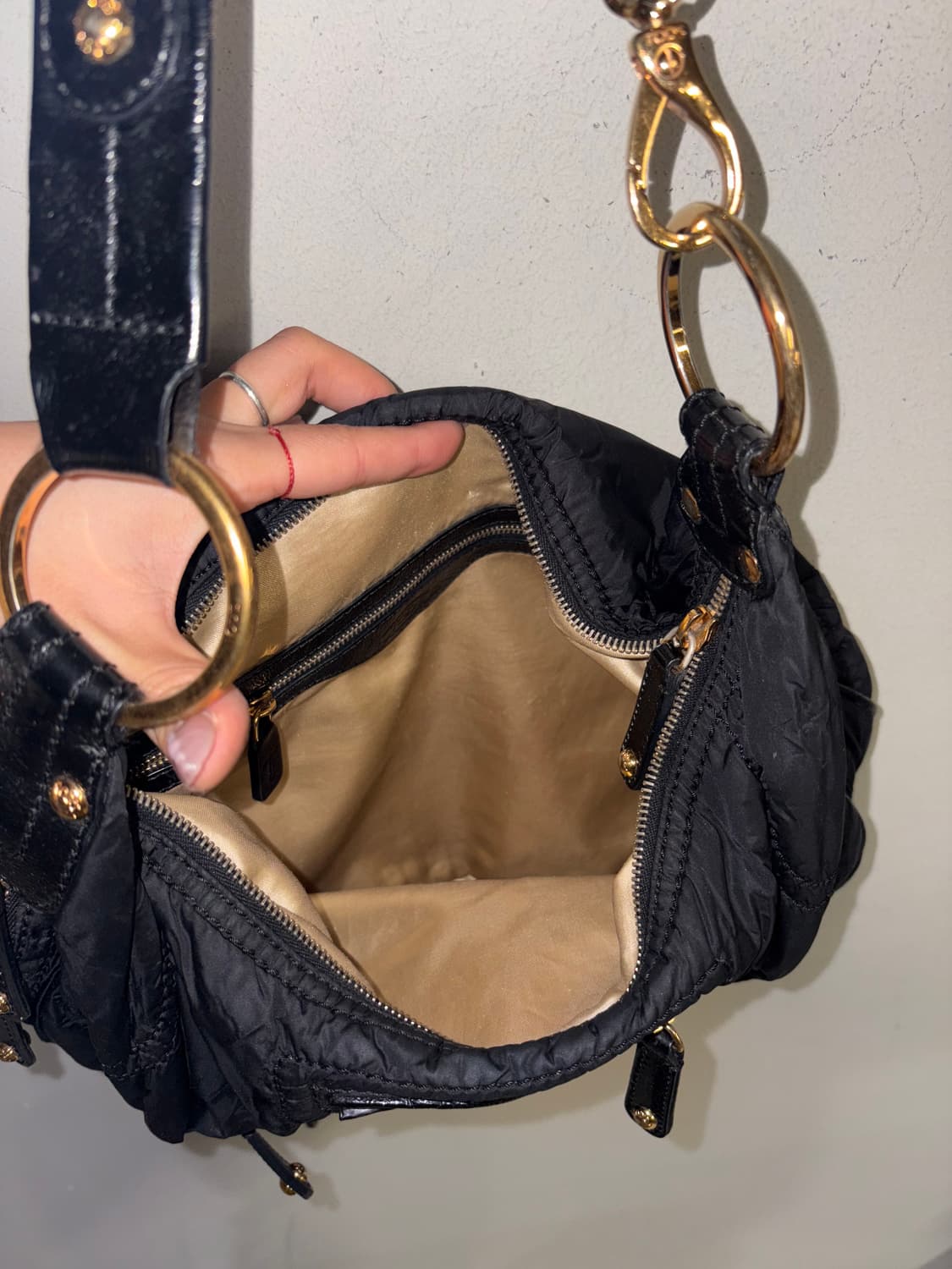 TOD‘S nylon & leather hobo bag  상품이미지8