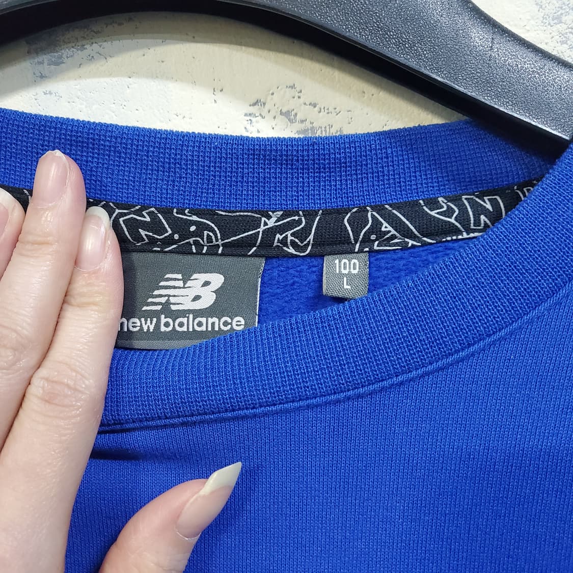 뉴발란스 기모 맨투맨  상품이미지4