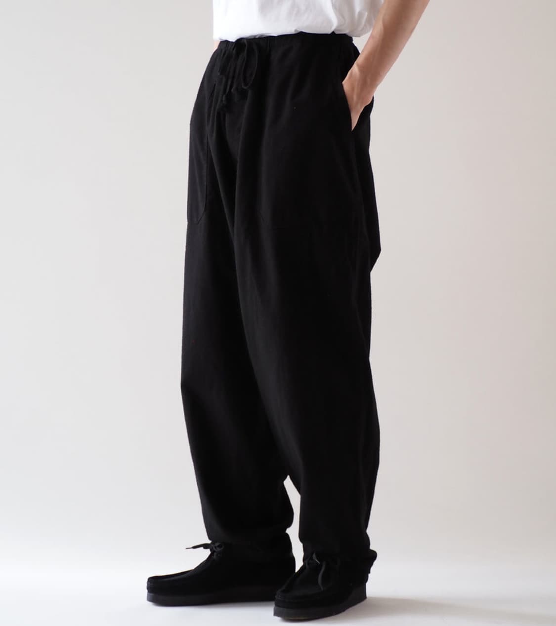 코모리 25AW 코튼넬 팬츠 2 상품이미지6